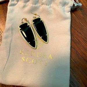 Black Kendra Scott Earrings.
